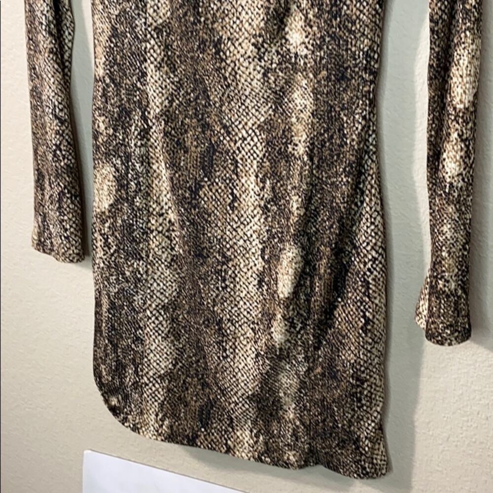 All In Favor Snakeskin Ribbed Dress - Picture 12 of 13